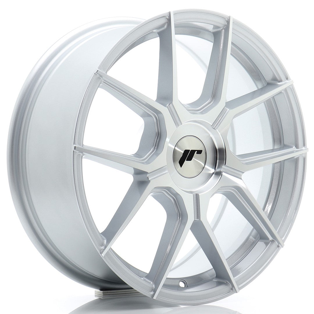 JR Wheels JR30 – Silver Machined Face