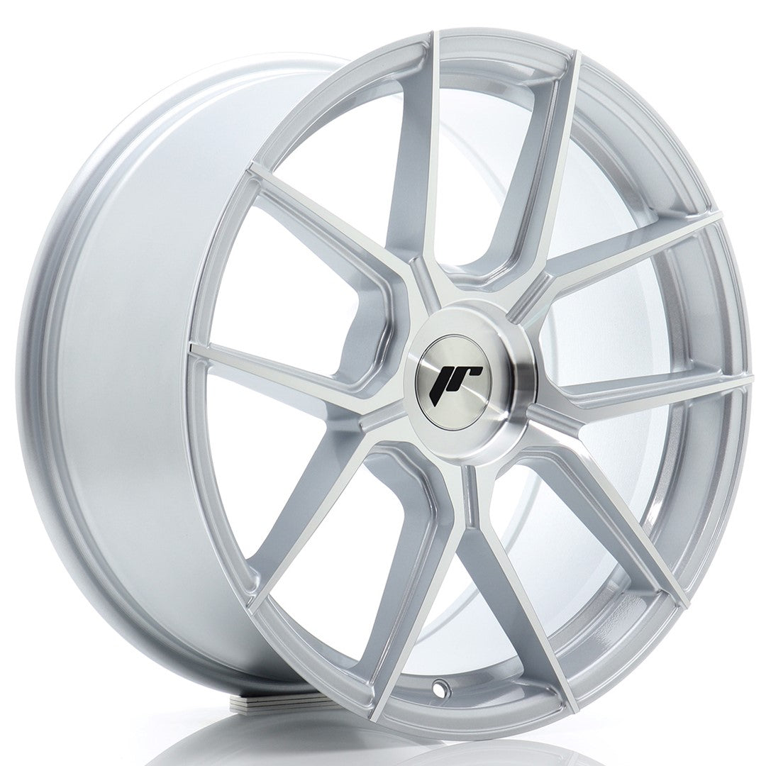 JR Wheels JR30 – Silver Machined
