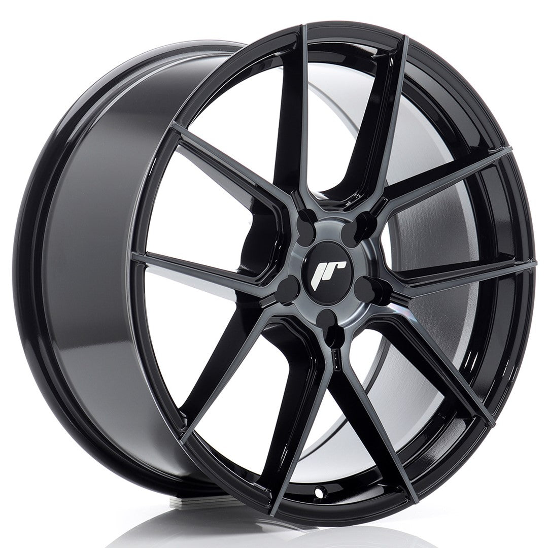 JR Wheels JR30 – Black Machined