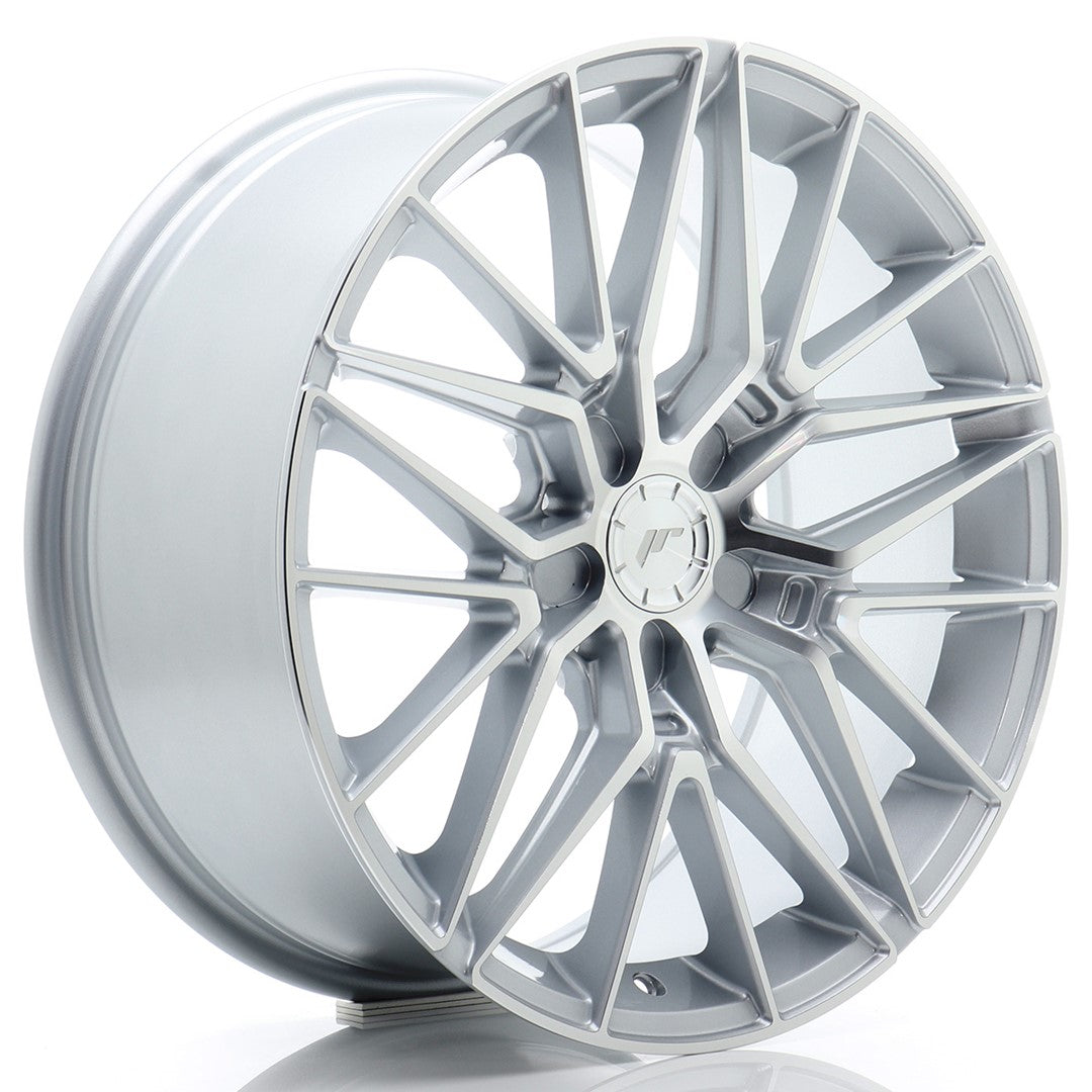 JR Wheels JR38 – Silver Machined Face