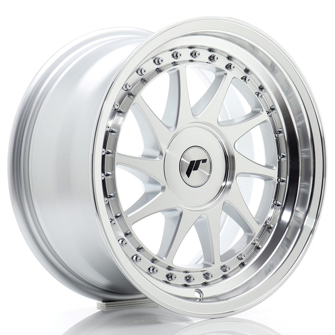 JR Wheels JR26 – Silver Machined Face