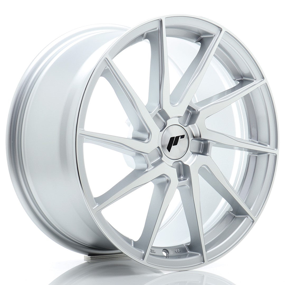 JR Wheels JR36 – Silver Machined Face
