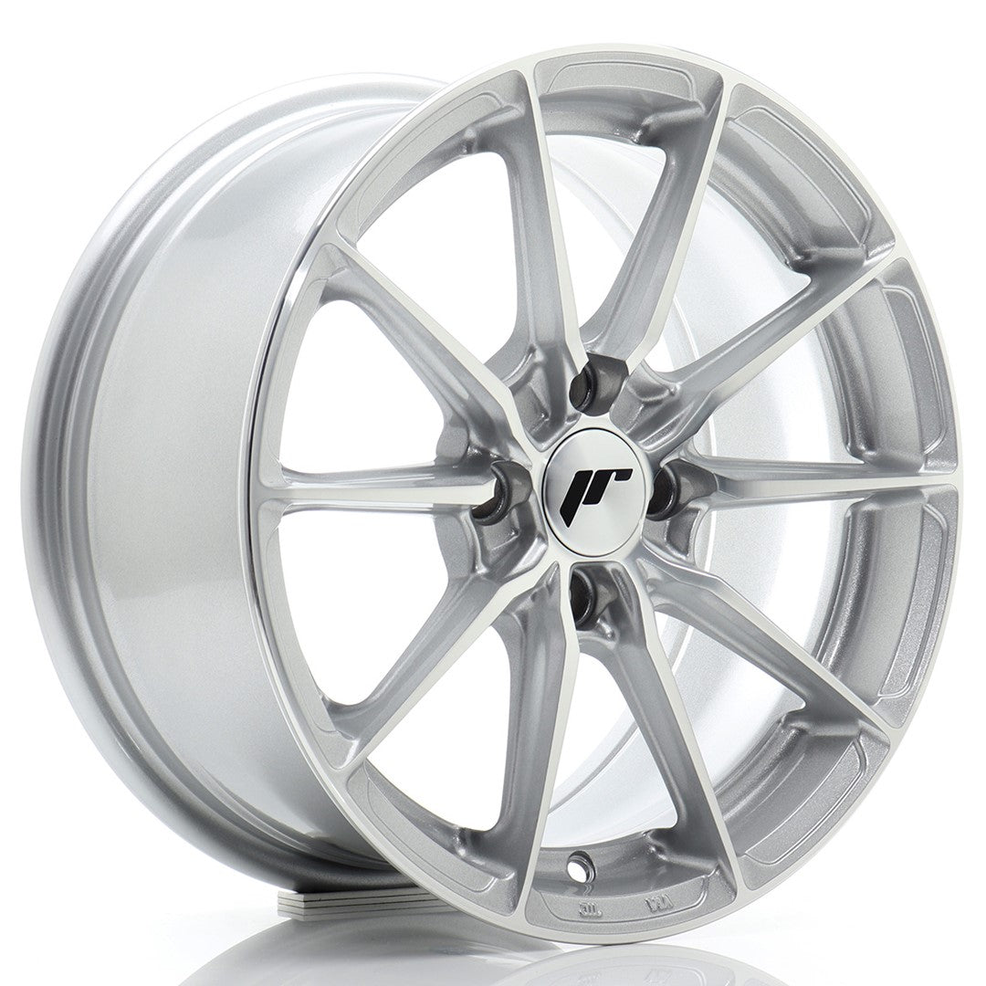JR Wheels JR37 – Silver Machined Face