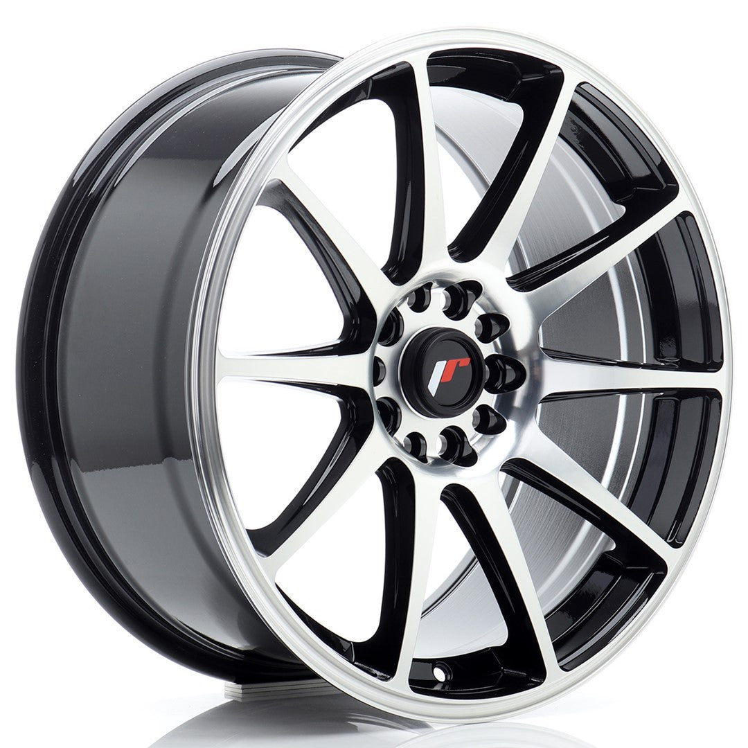 JR Wheels JR11 – Black Machined Face
