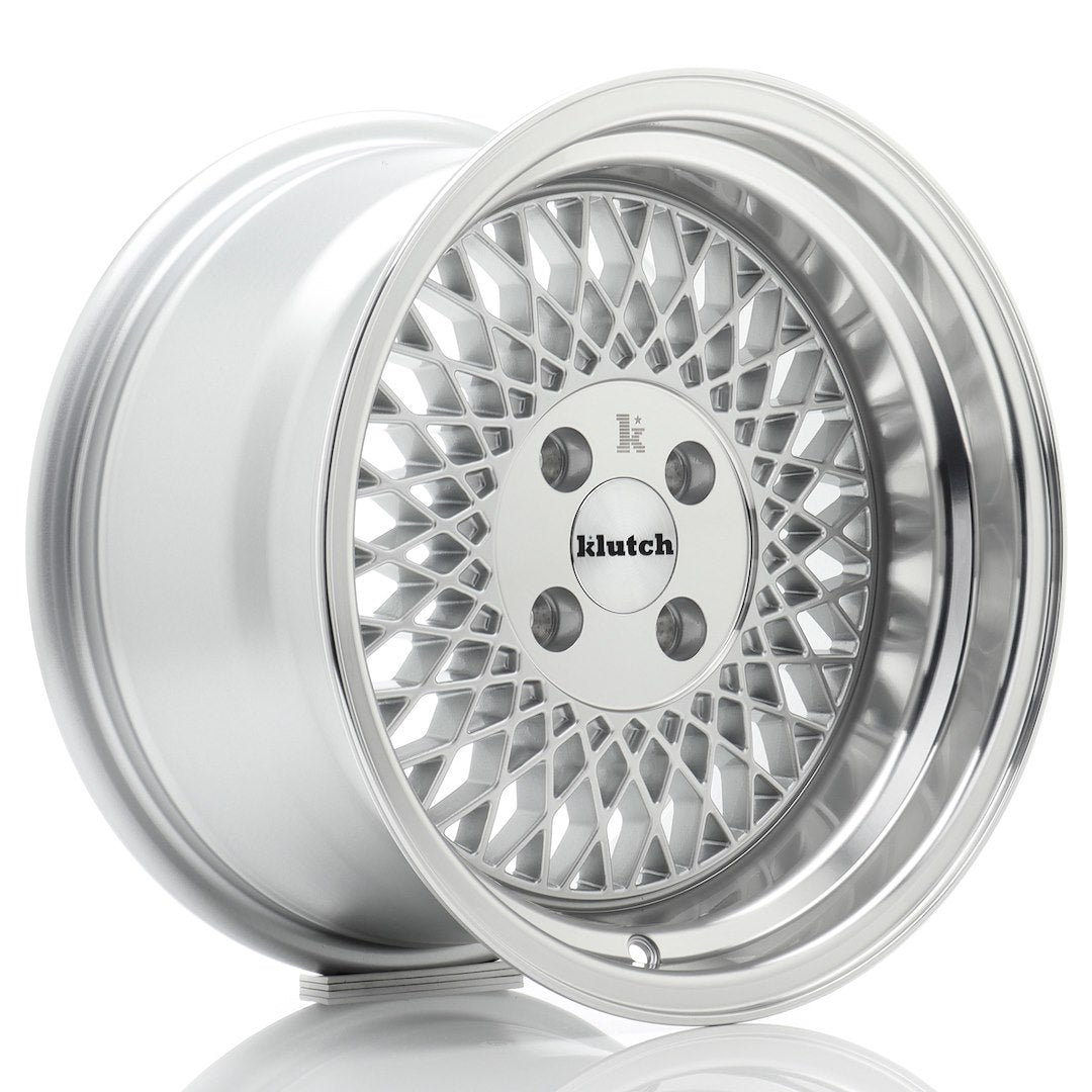 Klutch Wheels SL1 – Silver w/ Machined Lip
