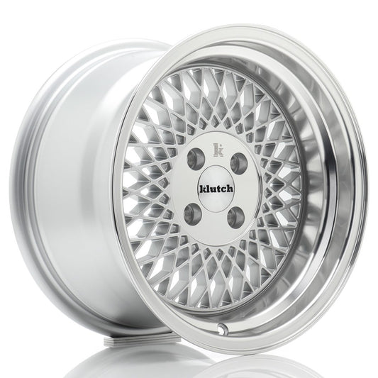 Klutch Wheels SL1 – Silver w/ Machined Lip