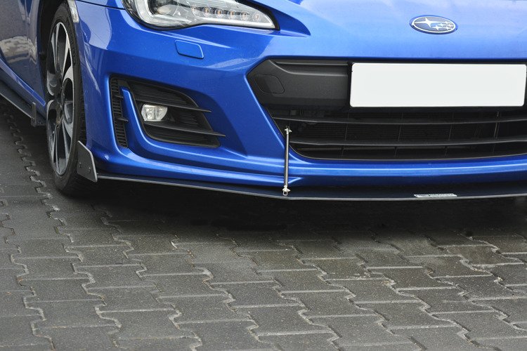 Racing Street+ Spoilerlippe Front Ansatz V.3 passend für Subaru BRZ Mk1 Facelift – Ansicht 3