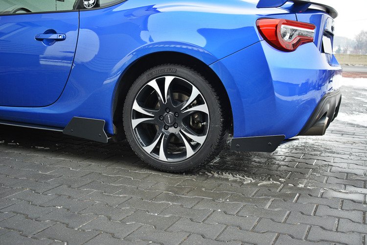 Racing Heck Ansatz Flaps Diffusor passend für L + R Subaru BRZ Mk1 / Mk1 Facelift – Ansicht 3