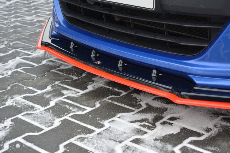 Street+ Spoilerlippe Front Ansatz V.4 passend für Subaru BRZ Mk1 Facelift – Ansicht 3