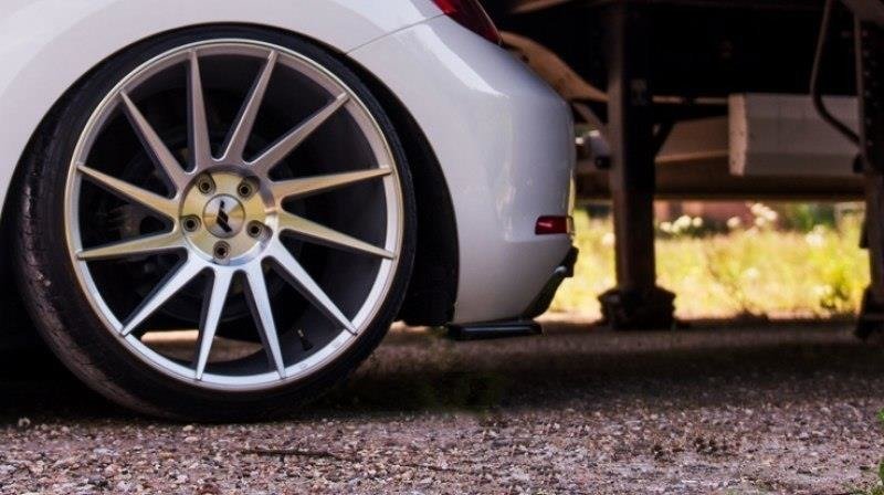 Heck Ansatz Flaps Diffusor passend für VW BEETLE schwarz Hochglanz – Ansicht 4