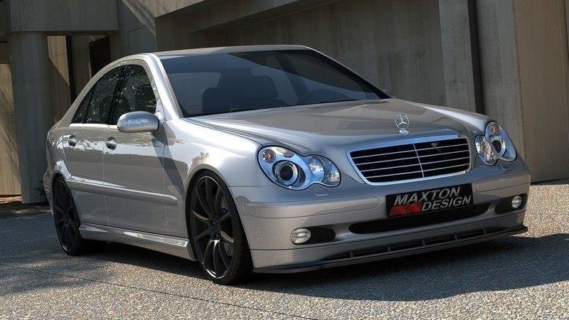 Street+ Spoilerlippe Front Ansatz passend für (FÜR STANDARDVERSION) 2000-2003 schwarz Hochglanz – Ansicht 1