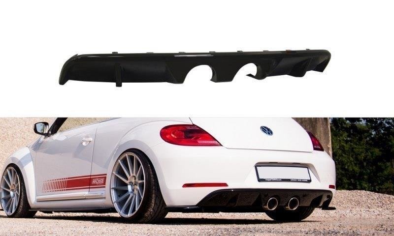 Diffusor Heck Ansatz passend für VW BEETLE schwarz Hochglanz – Ansicht 2