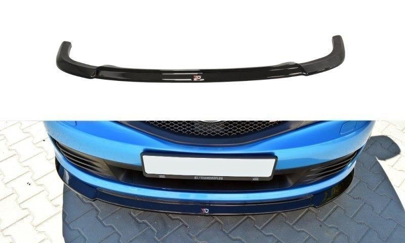 Street+ Spoilerlippe Front Ansatz V.2 passend für Subaru Impreza WRX STI Mk3 schwarz Hochglanz – Ansicht 2