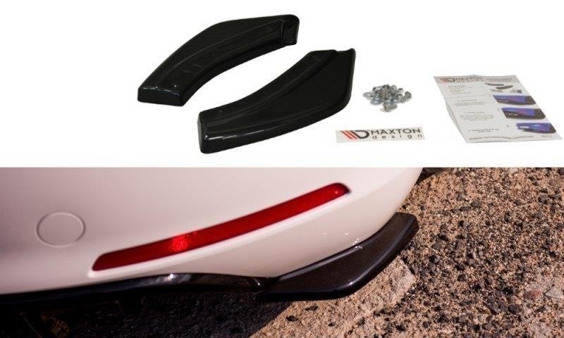 Heck Ansatz Flaps Diffusor passend für VW BEETLE schwarz Hochglanz – Ansicht 2