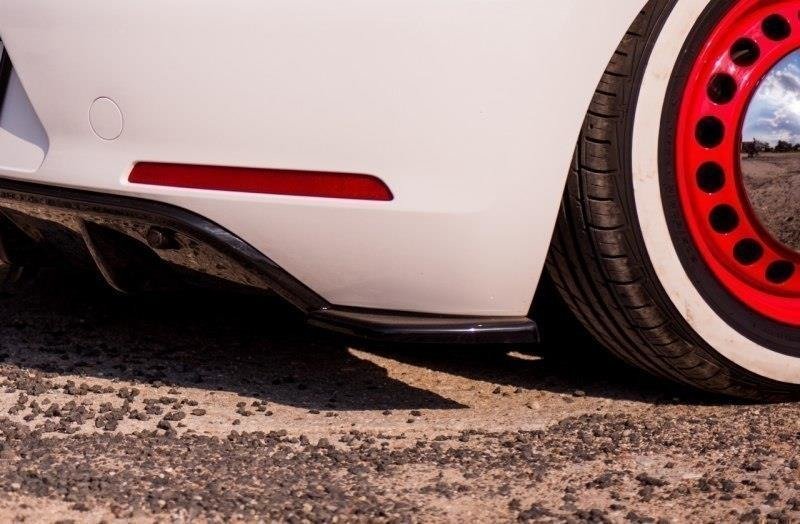 Heck Ansatz Flaps Diffusor passend für VW BEETLE schwarz Hochglanz – Ansicht 3