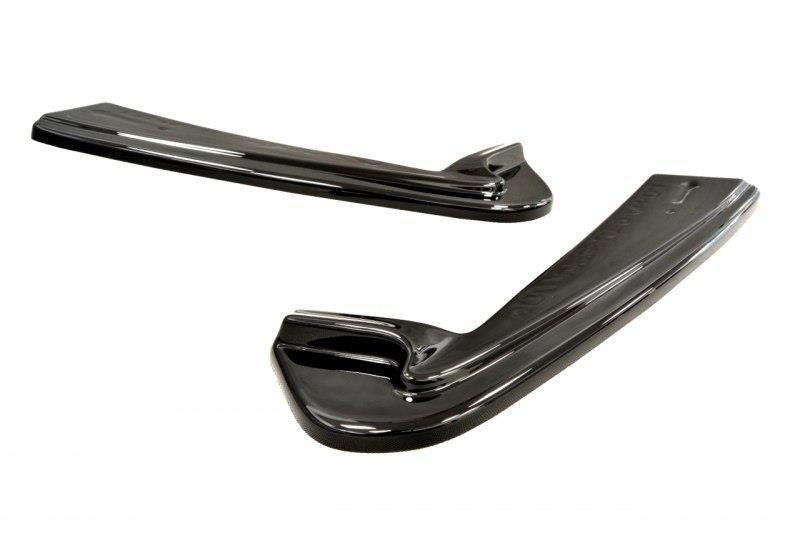 Heck Ansatz Flaps Diffusor passend für Ford Mustang GT Mk6  schwarz Hochglanz – Ansicht 6
