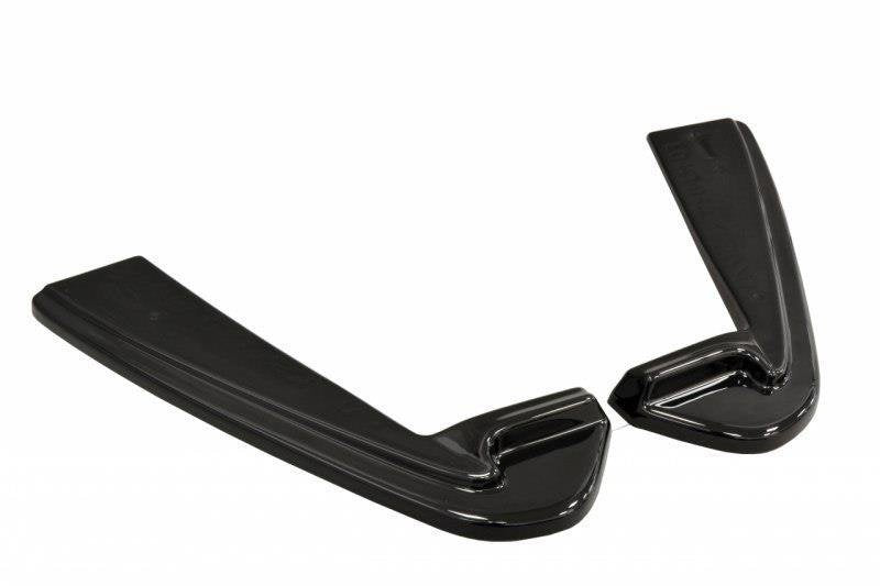 Heck Ansatz Flaps Diffusor passend für Ford Mustang GT Mk6  schwarz Hochglanz – Ansicht 5