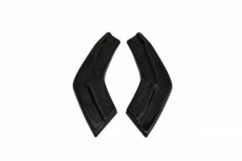 Heck Ansatz Flaps Diffusor passend für Subaru Impreza WRX STI  schwarz Hochglanz – Ansicht 8