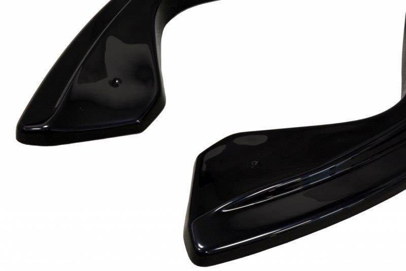 Heck Ansatz Flaps Diffusor passend für INFINITI QX70 schwarz Hochglanz – Ansicht 6