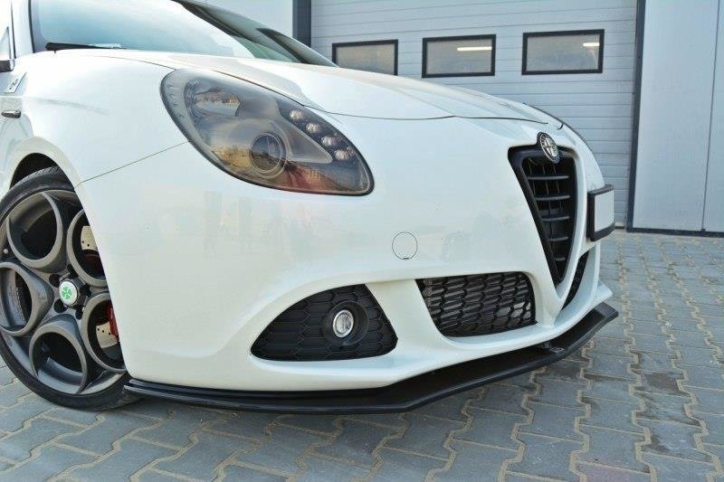 Street+ Spoilerlippe Front Ansatz V.1 passend für Alfa Romeo Giulietta schwarz Hochglanz – Ansicht 4