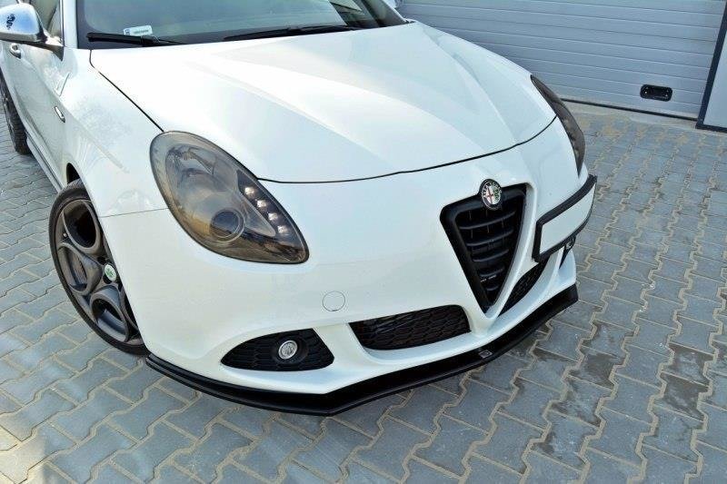 Street+ Spoilerlippe Front Ansatz V.1 passend für Alfa Romeo Giulietta schwarz Hochglanz – Ansicht 3