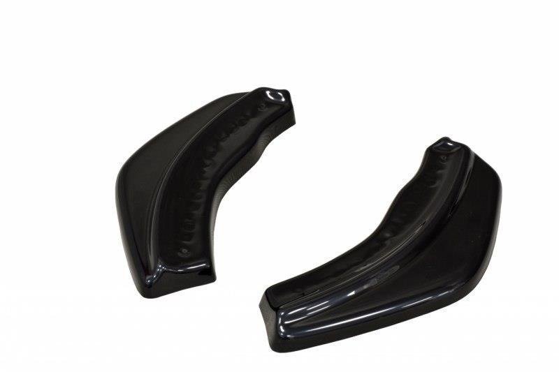 Heck Ansatz Flaps Diffusor passend für Ford Focus RS Mk1 schwarz Hochglanz – Ansicht 5