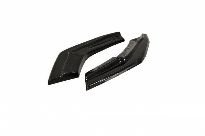 Heck Ansatz Flaps Diffusor passend für Subaru Impreza WRX STI  schwarz Hochglanz – Ansicht 7