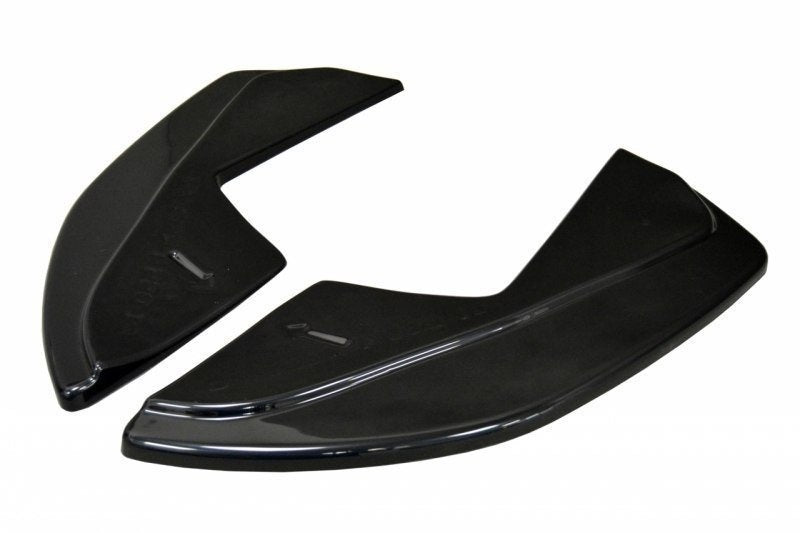 Heck Ansatz Flaps Diffusor passend für Citroen DS5  schwarz Hochglanz – Ansicht 8