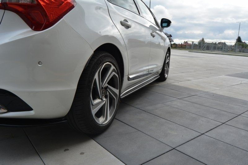 Street+ Seitenschweller Leisten passend für Citroen DS5 schwarz Hochglanz – Ansicht 5