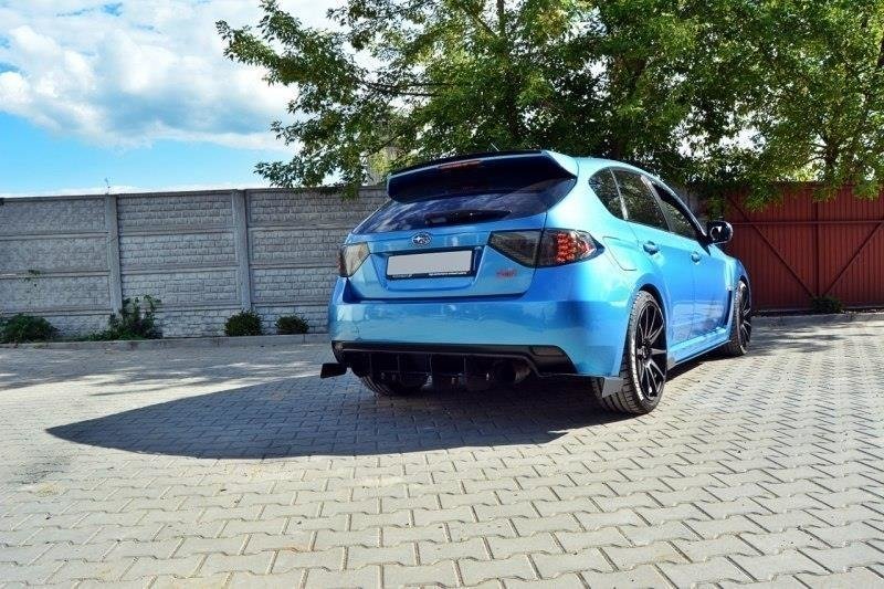Heckspoiler Lippe Subaru Impreza WRX STI Mk3 schwarz Hochglanz – Ansicht 5