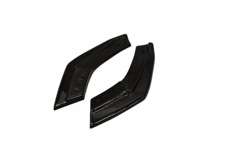 Heck Ansatz Flaps Diffusor passend für Subaru Impreza WRX STI  schwarz Hochglanz – Ansicht 6