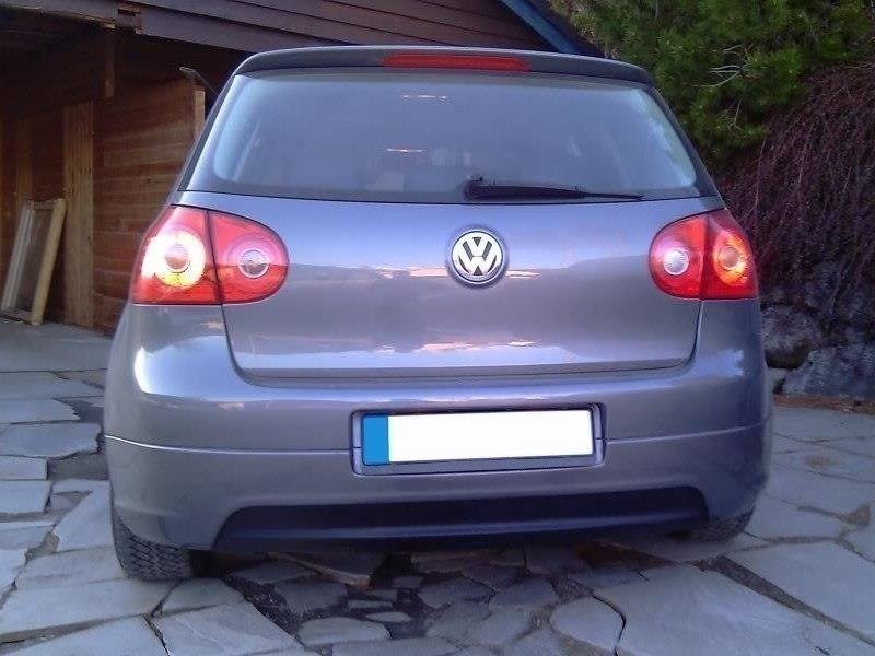 Diffusor Heck Ansatz passend für VW Golf GTI Edition 30 Mk5  (ohne Endrohr, passend für standard Auspuff) – Ansicht 2