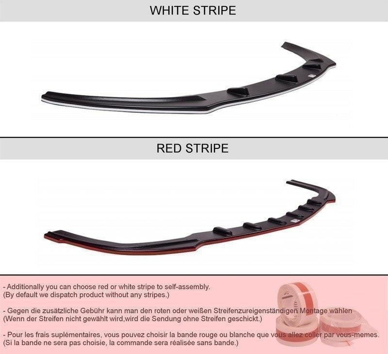Heck Ansatz Flaps Diffusor passend für Renault Megane Mk4 Hatchback schwarz Hochglanz – Ansicht 8