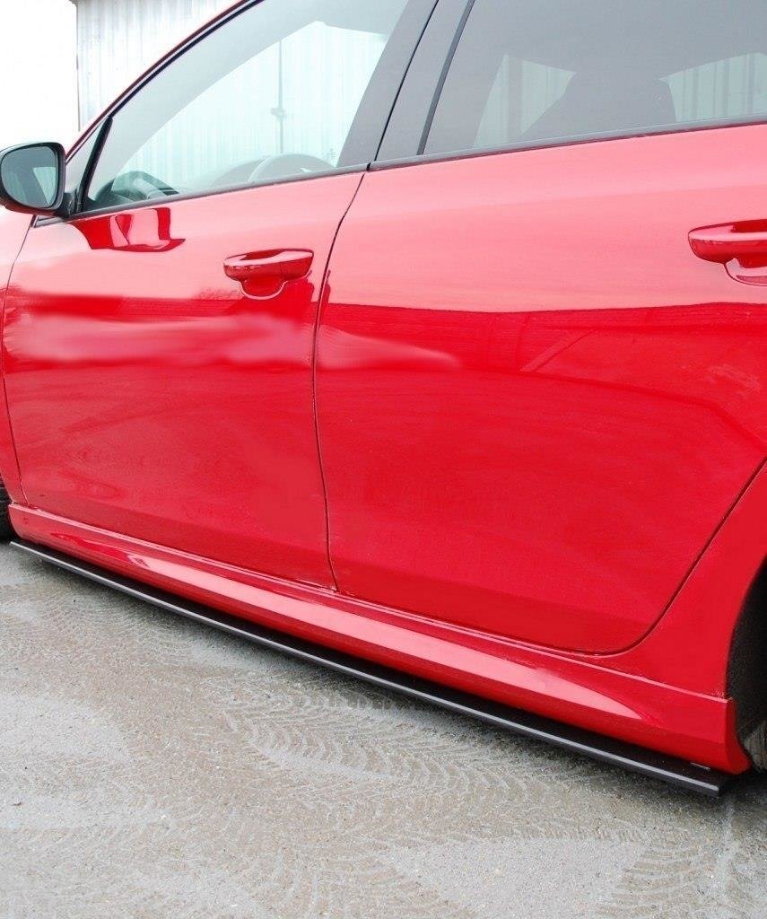 Street+ Seitenschweller Leisten passend für VW Golf GTI 35th / R20 Mk6  schwarz Hochglanz – Ansicht 3