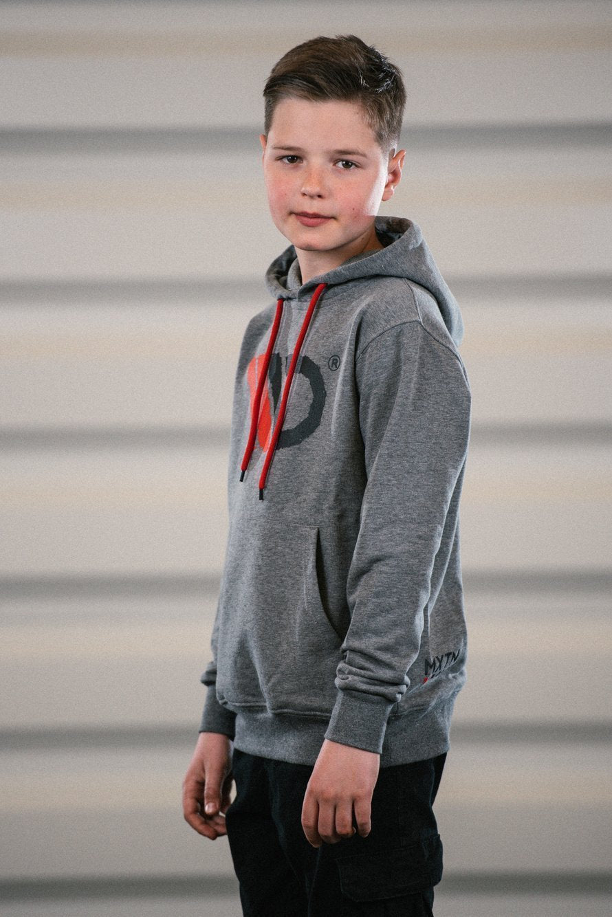 Kids Gray hoodie – Ansicht 5