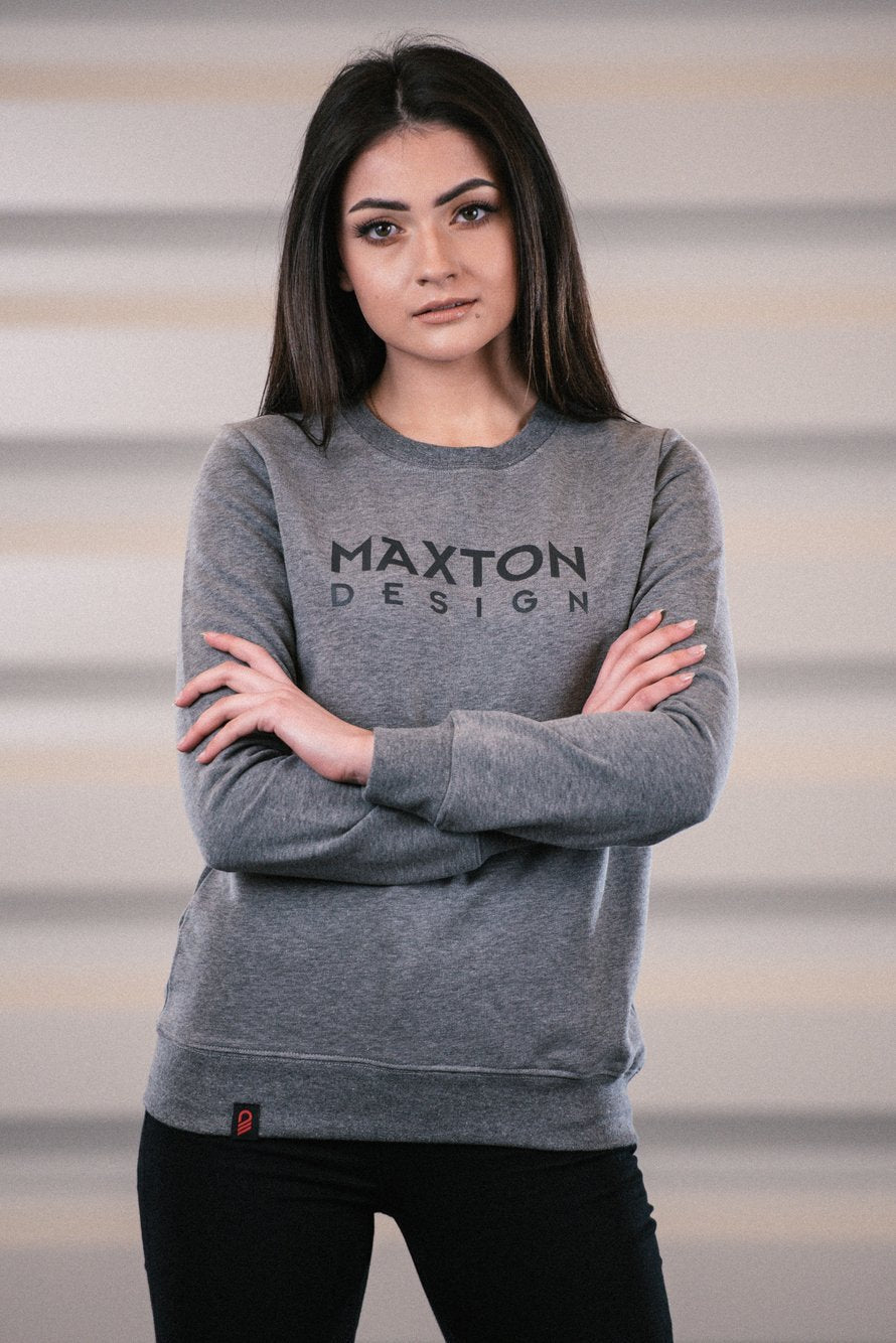 Womens Gray Jumper – Ansicht 1