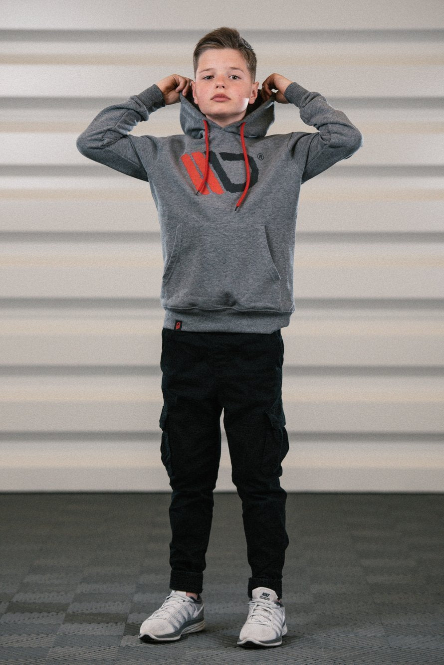 Kids Gray hoodie – Ansicht 1