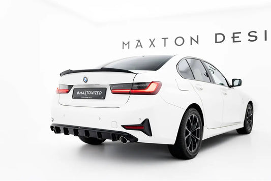 Maxton Design Heckspoiler-Lippe für BMW 3er G20 / M340 / M3 G80 (2018–2025) – Hochglanz schwarz – Ansicht 1