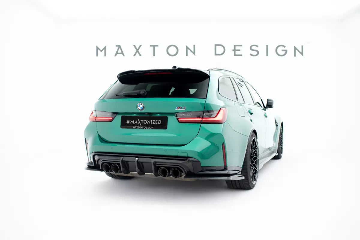 Maxton Design Heckspoiler-Lippe für BMW 3er G21 / G81 Touring – Hochglanz schwarz – Ansicht 2