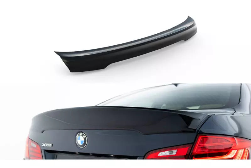 Maxton Design Spoiler für BMW 5er F10 Hochglanz Hochglanz schwarz schwarz – Ansicht 1