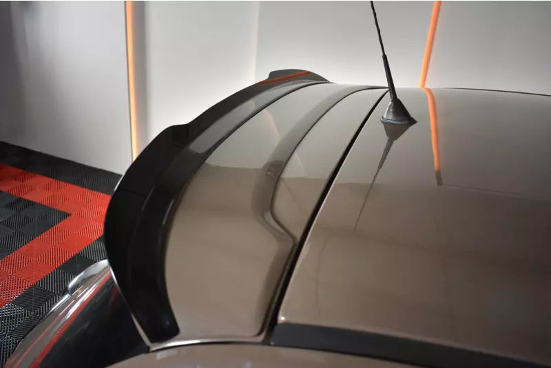Maxton Design Heckspoiler Lippe für Fiat 500 Hatchback vor Facelift Hochglanz schwarz – Ansicht 4