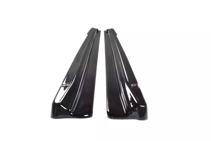 Maxton Design Seitenschweller (Paar) für Fiat 500 Abarth Mk1 Hochglanz schwarz – Ansicht 4