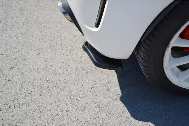 Maxton Design Diffusor Flaps für Fiat 500 Abarth Mk1 Hochglanz schwarz – Ansicht 1