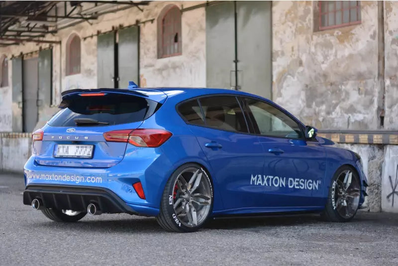 Maxton Design Heckdiffusor für Ford Focus ST-Line Mk4 Hochglanz schwarz – Ansicht 2