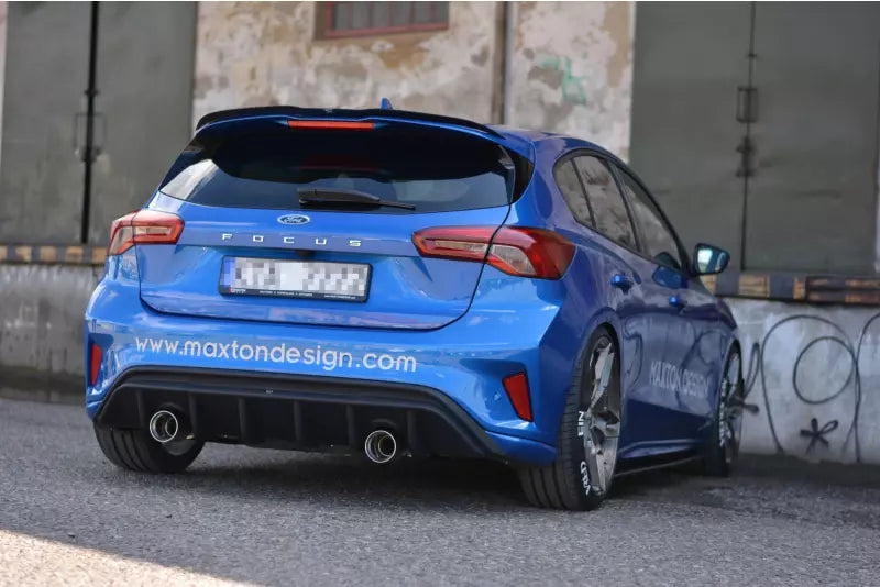 Maxton Design Heckdiffusor für Ford Focus ST-Line Mk4 Hochglanz schwarz – Ansicht 4