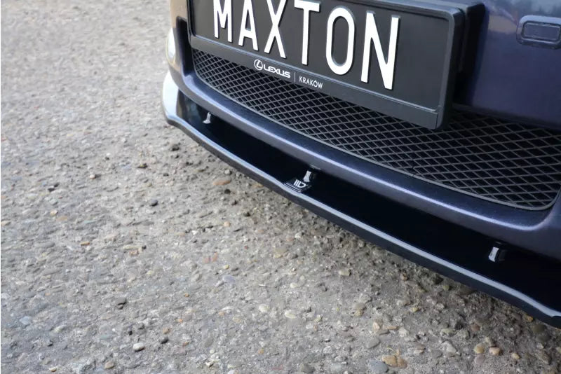 Maxton Design Frontlippe V.1 für Lexus GS Mk3 Hochglanz schwarz – Ansicht 3