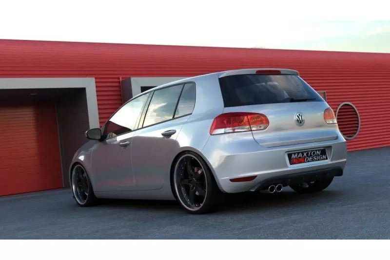 Maxton Design Heckdiffusor V.1 für VW Golf 6 Standard Hochglanz schwarz – Ansicht 1