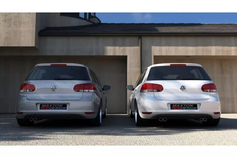 Maxton Design Heckdiffusor V.2 für VW Golf 6 Hochglanz schwarz – Ansicht 3
