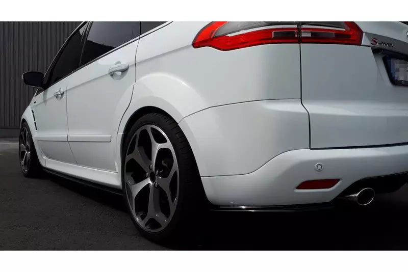 Maxton Design Diffusor Flaps für Ford S-Max Titanium Facelift Hochglanz schwarz – Ansicht 4