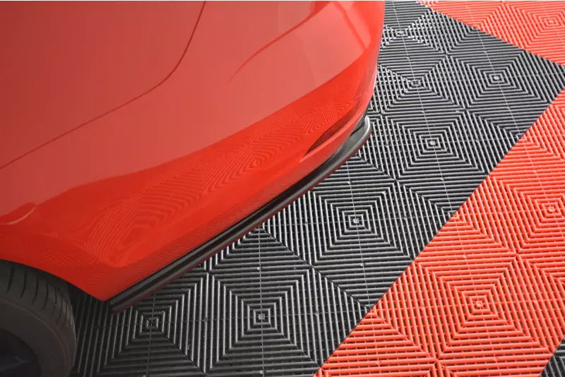Maxton Design Diffusor Flaps V.1 für VW Golf 7 R-Line / R Variant Facelift ab 03/2017 Hochglanz schwarz – Ansicht 3